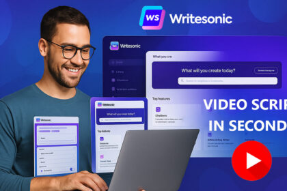 From idea to script in minutes: speed up your video writing with Writesonic