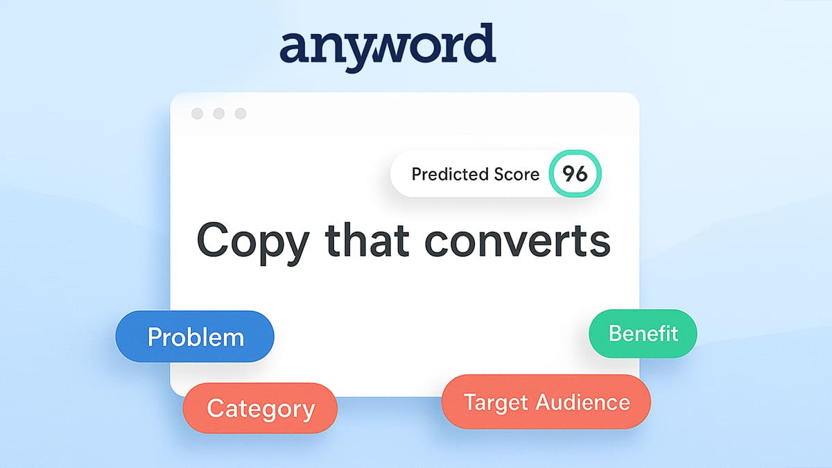 How I improve copy with Anyword’s predictive scores