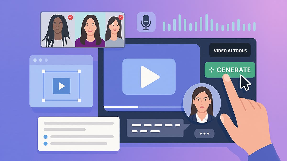 From text to video how AI avatars and voices save hours