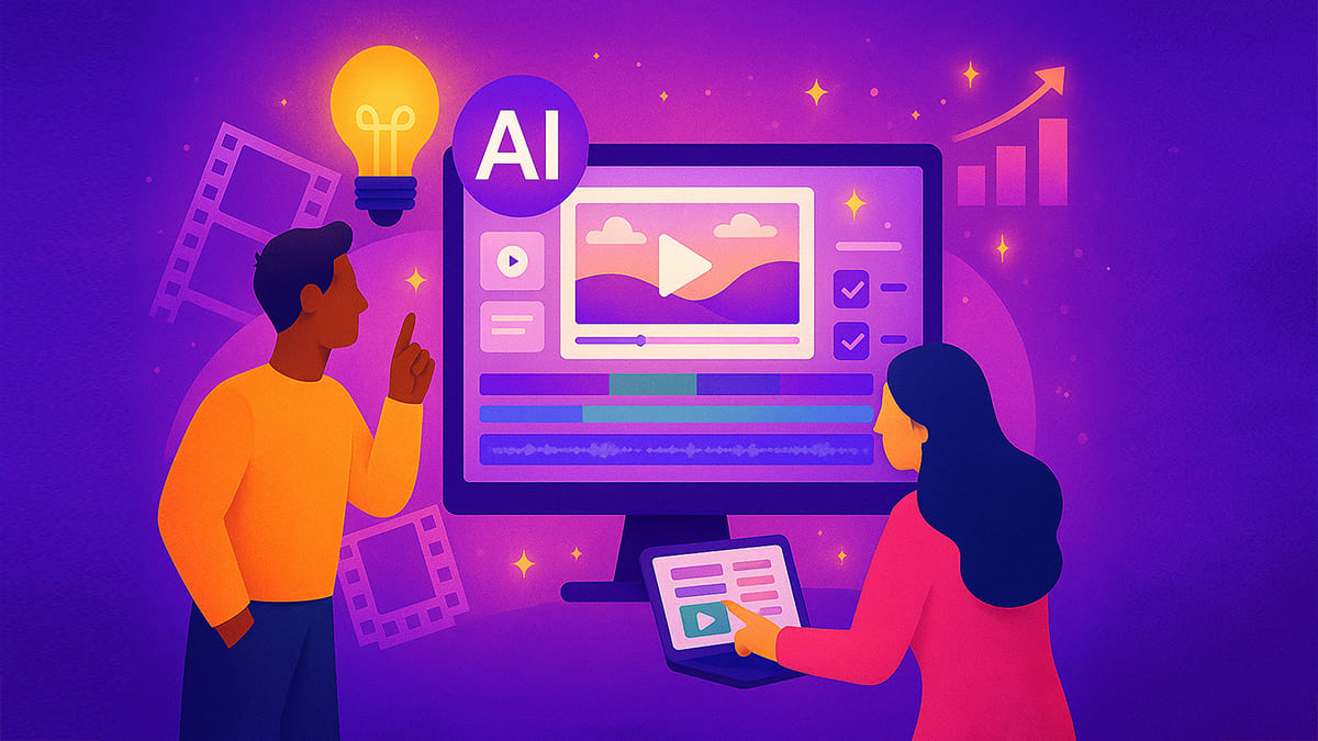 The smart video workflow : how to 10x your video creation with AI