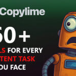 Copylime AI tools for copywriting