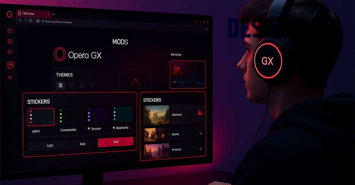 Opera GX styles and Mods