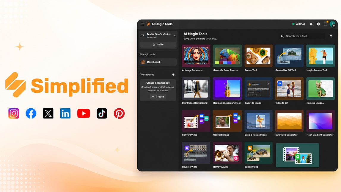 How Simplified helps turn one idea into multiple content formats