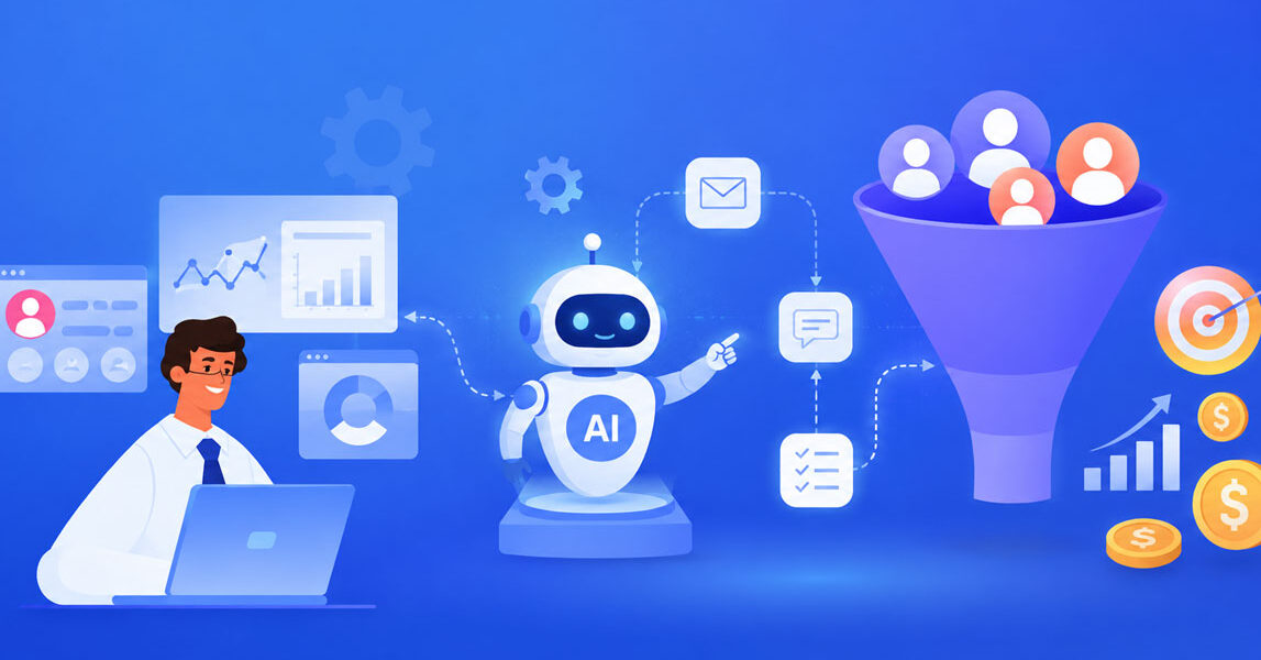 How to automate sales and lead management with AI