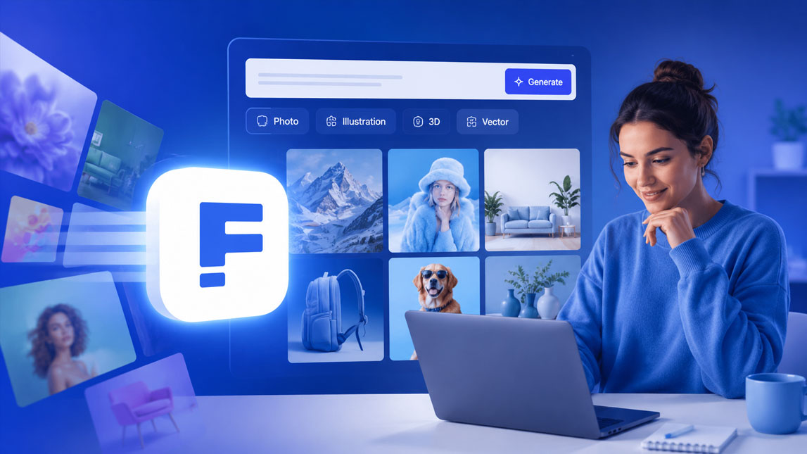 How Freepik AI helps create stock-style visuals faster