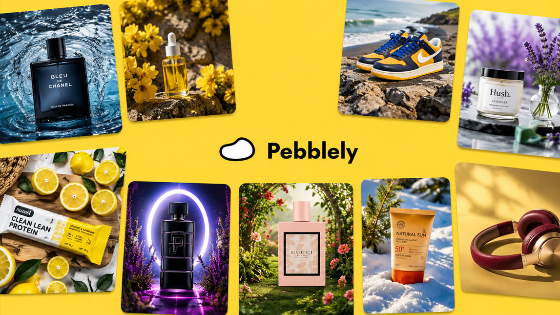 How Pebblely creates AI product photos for ecommerce brands