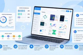 How Venngage helps create AI-assisted infographics and reports