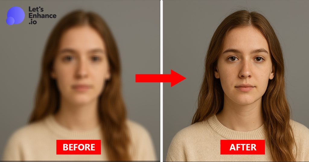 Cleaning up bad images fast with Let’s Enhance